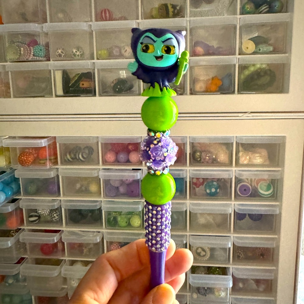 Disney Maleficent Villians Doorables Custom Pen